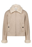 Jacke - Fake Fur Besatz