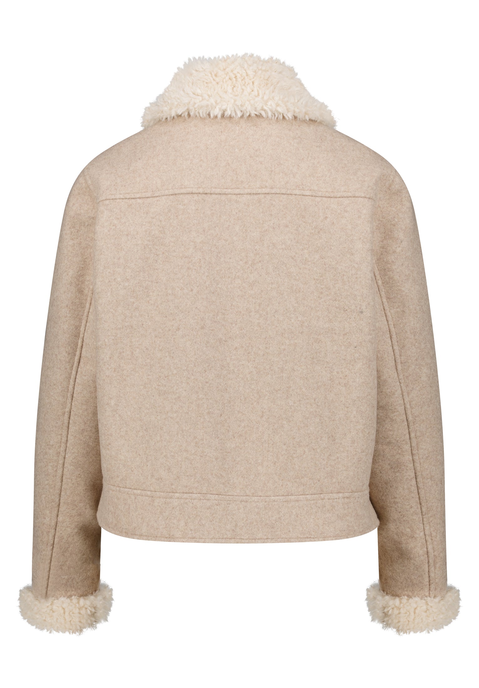 Jacke - Fake Fur Besatz