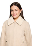 Jacke - Fake Fur Besatz