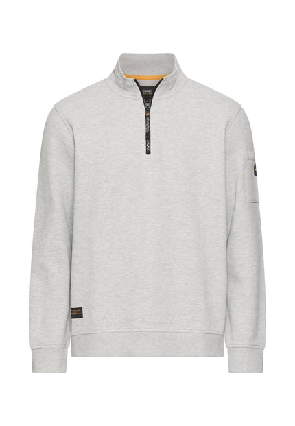 Sweatshirt - Troyerkragen