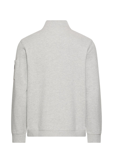 Sweatshirt - Troyerkragen