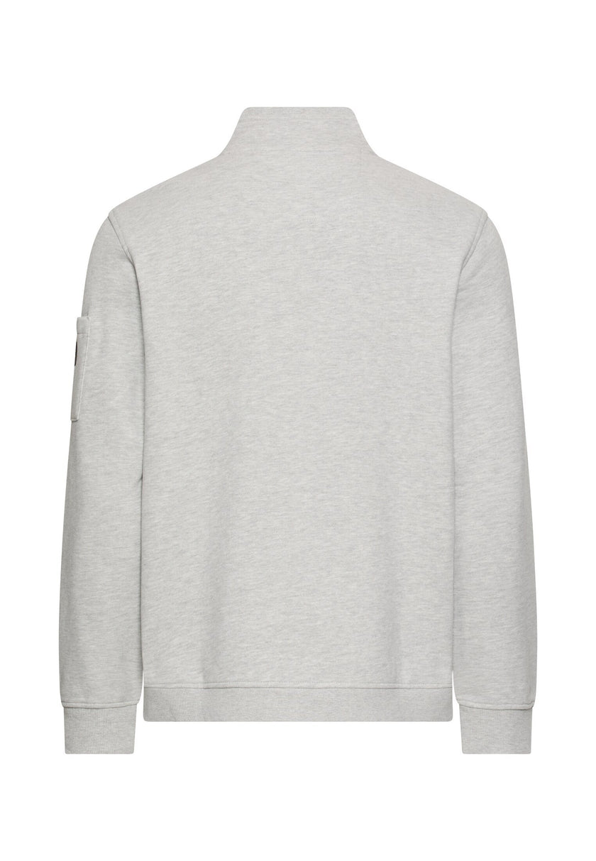 Sweatshirt - Troyerkragen