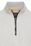 Sweatshirt - Troyerkragen