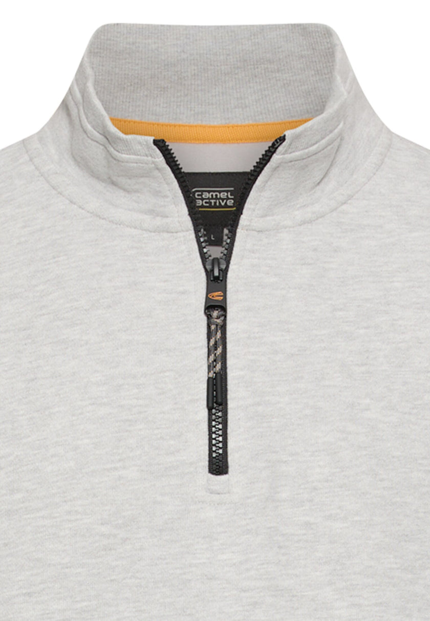 Sweatshirt - Troyerkragen