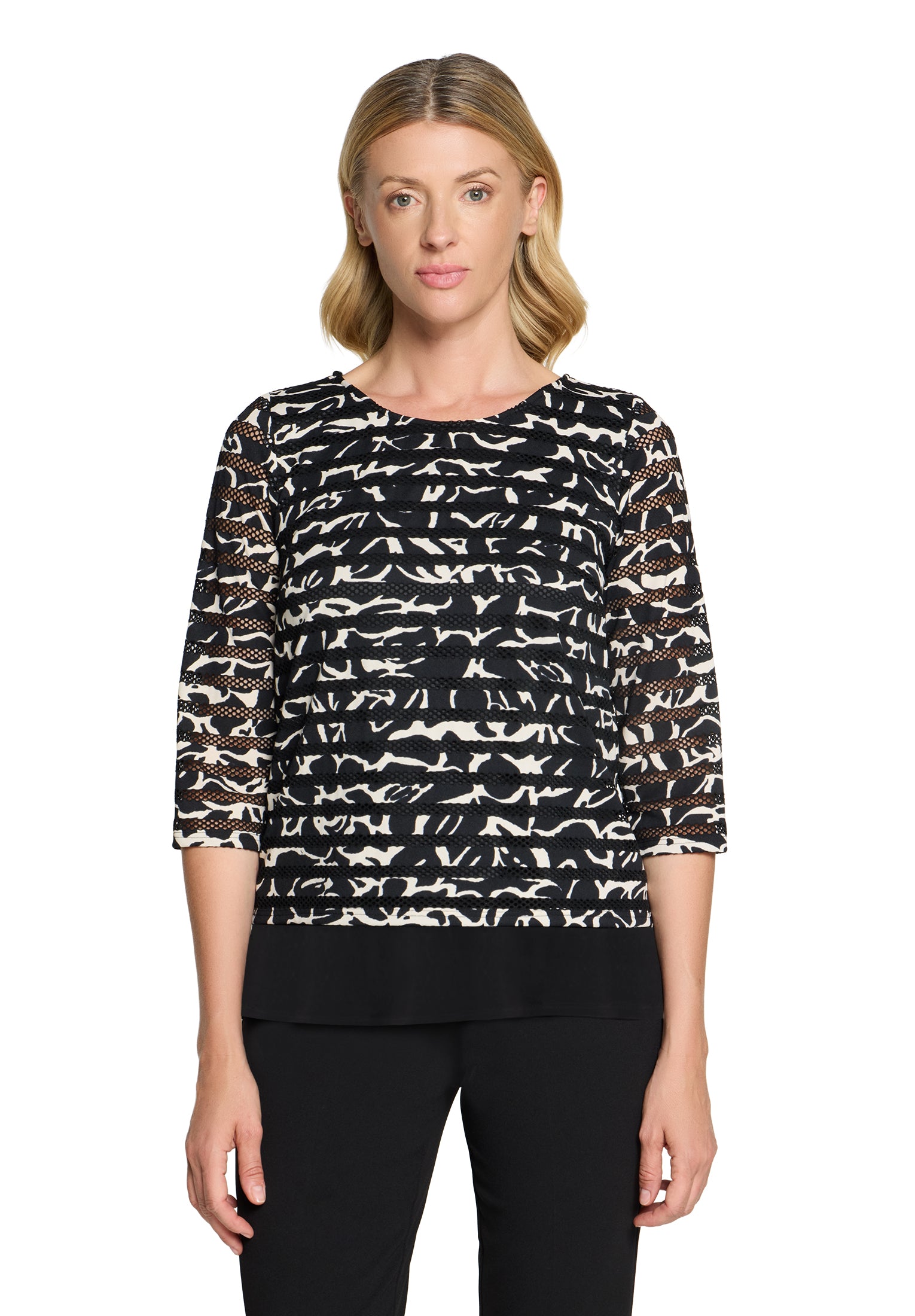 Blusenshirt - 3/4 Arm