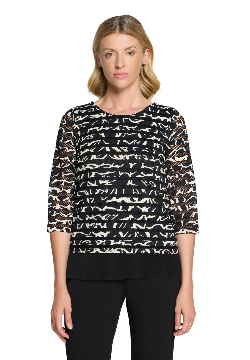 Blusenshirt - 3/4 Arm