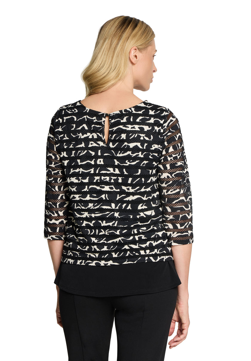Blusenshirt - 3/4 Arm