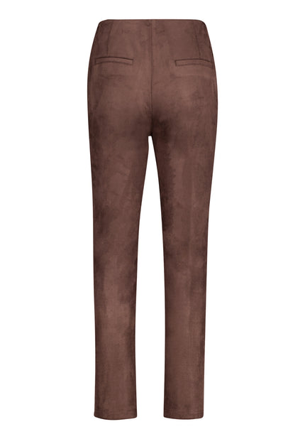 Hose - Veloursleder Imitat