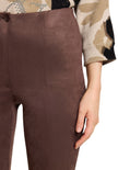 Hose - Veloursleder Imitat