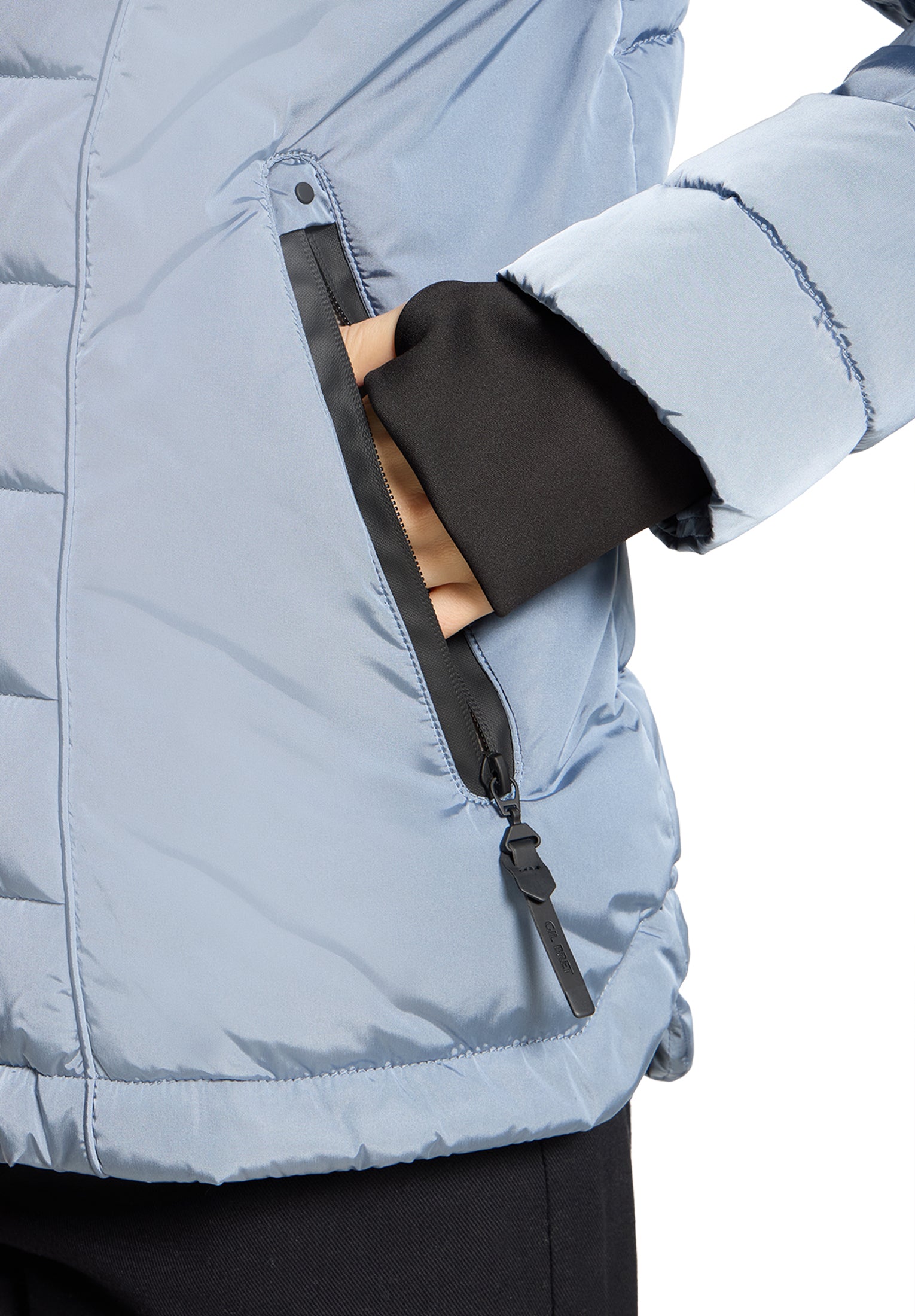 Steppjacke - Kapuze