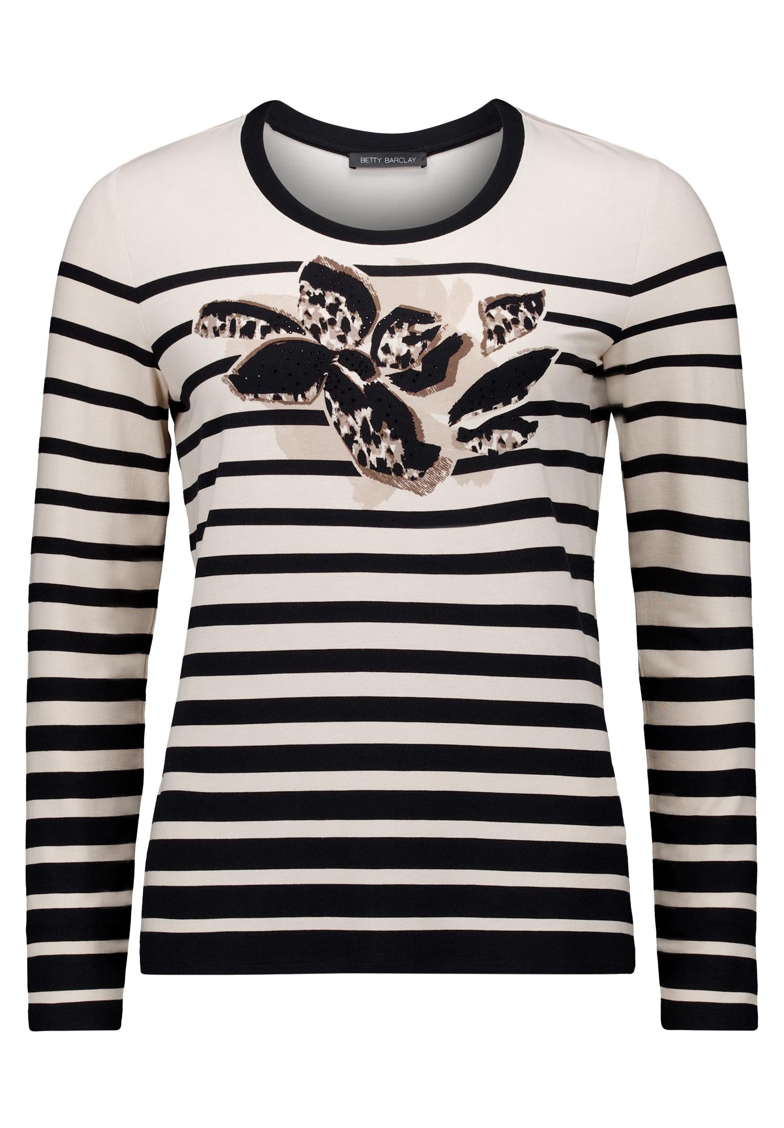 Langarmshirt - Streifen