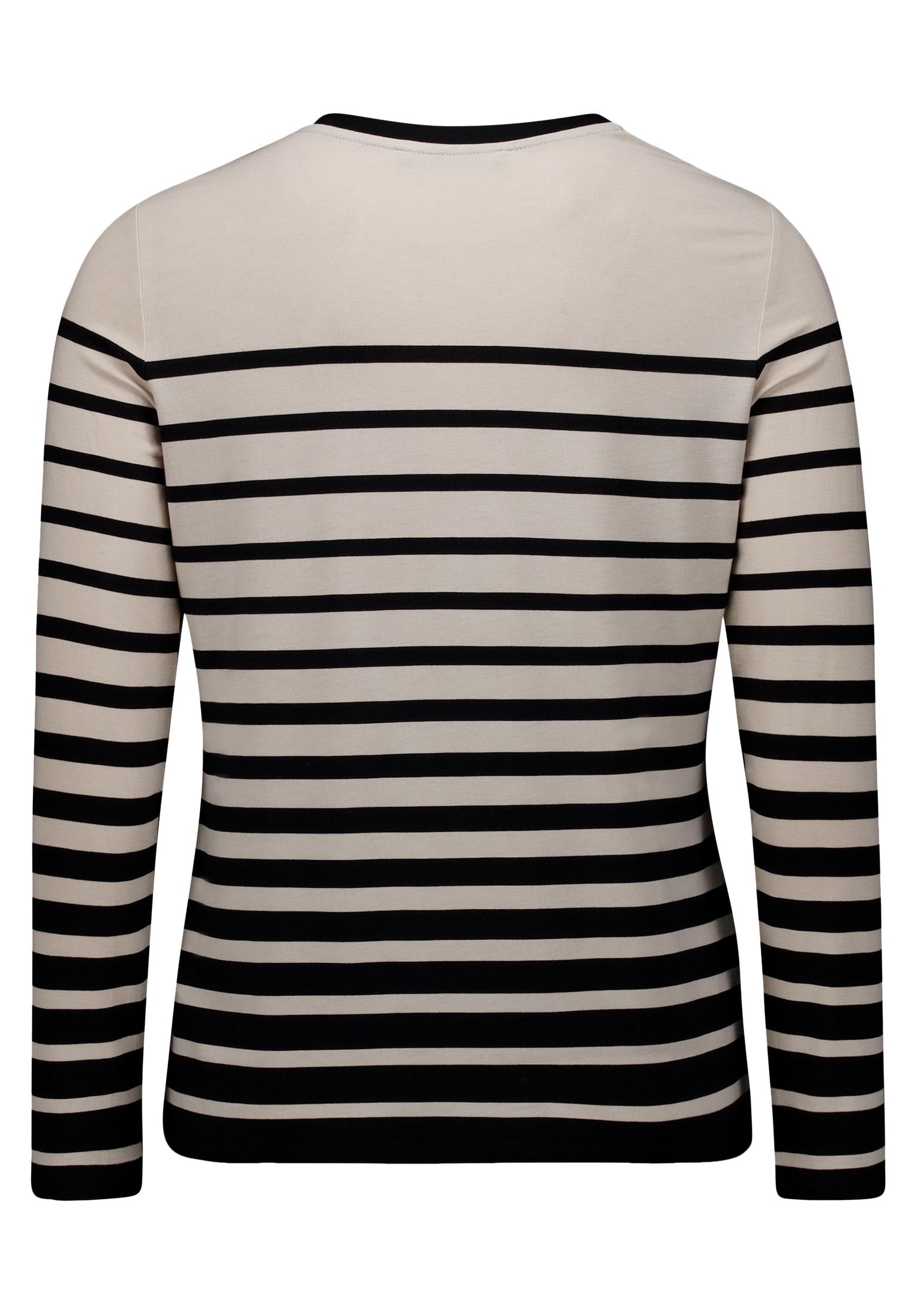 Langarmshirt - Streifen