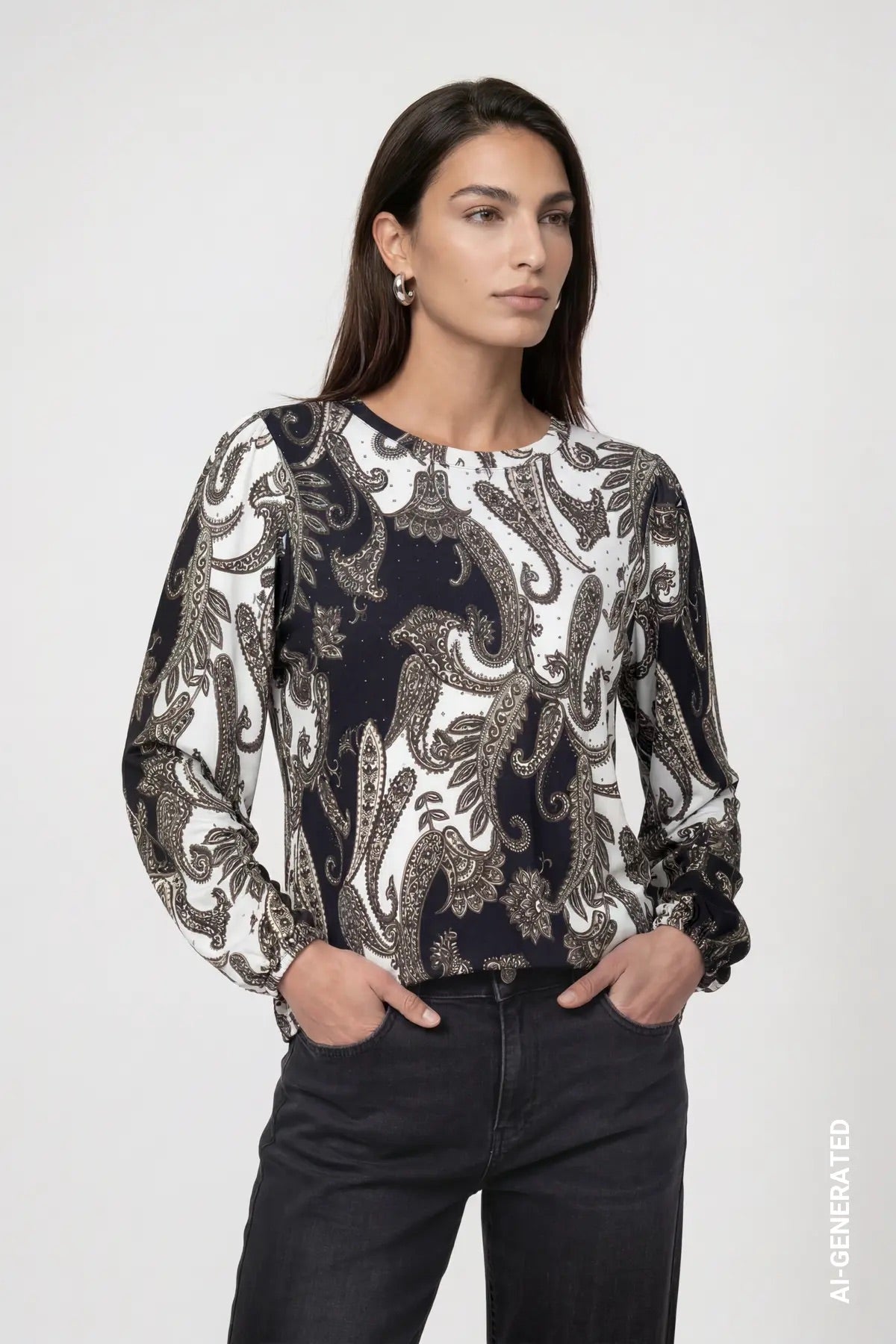 ONLINE EXKLUSIV - Sweatshirt - Paisleymuster