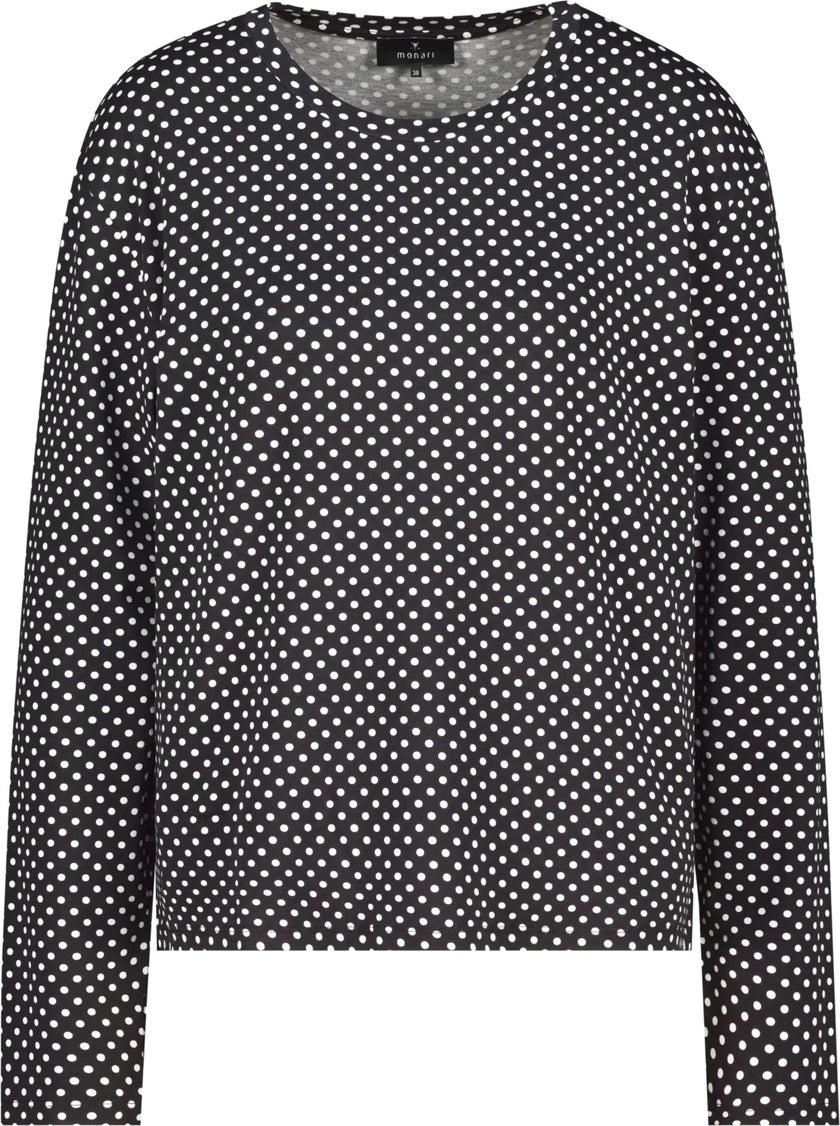 Langarmshirt - Dots