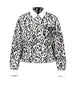 Baumwollbluse - Leo-Muster