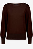 Feinstrickpullover  - U-Boot Ausschnitt