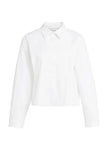 Popelinebluse - Knopfdetails