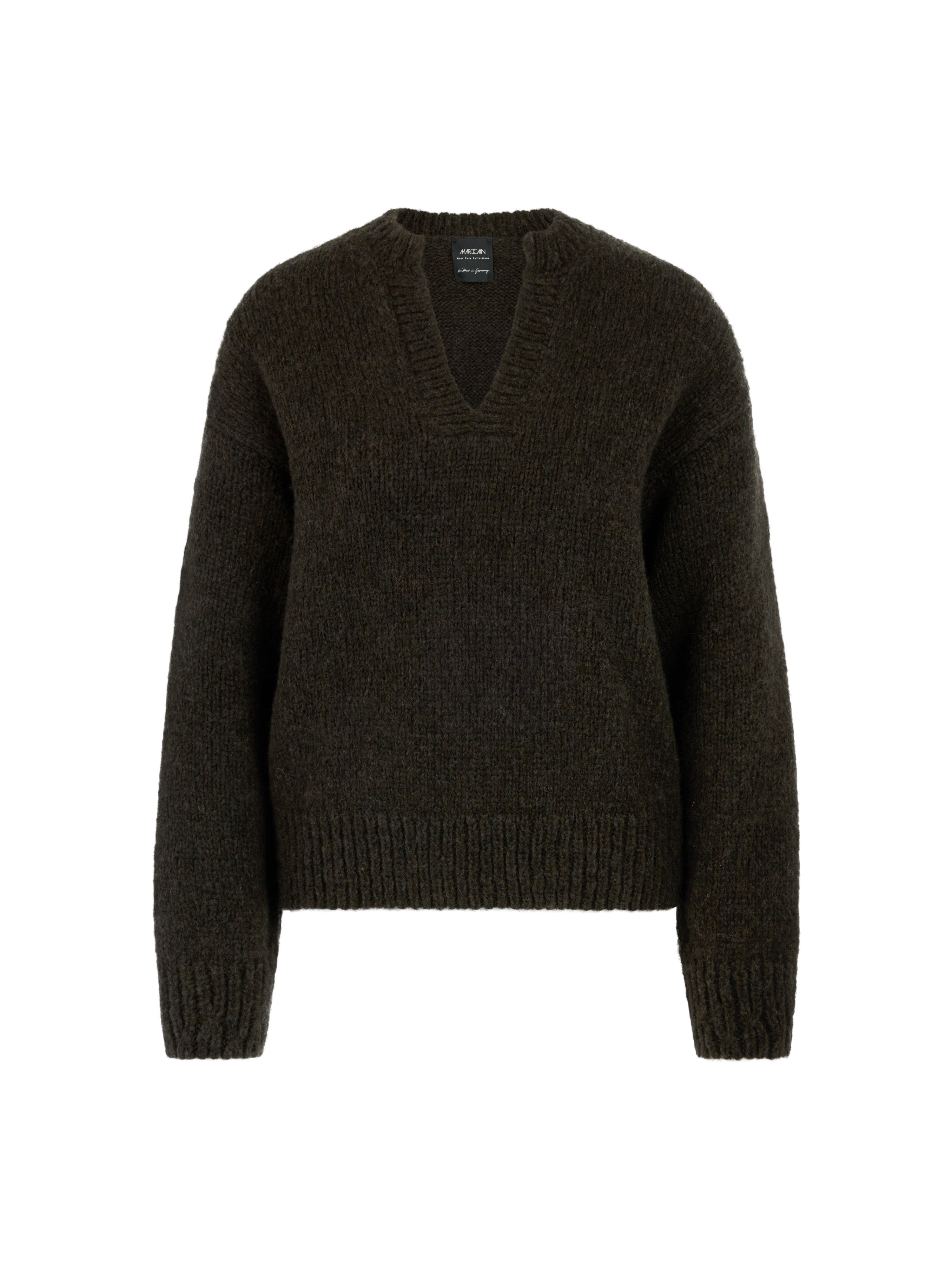 Grobstrickpullover - Wollmix