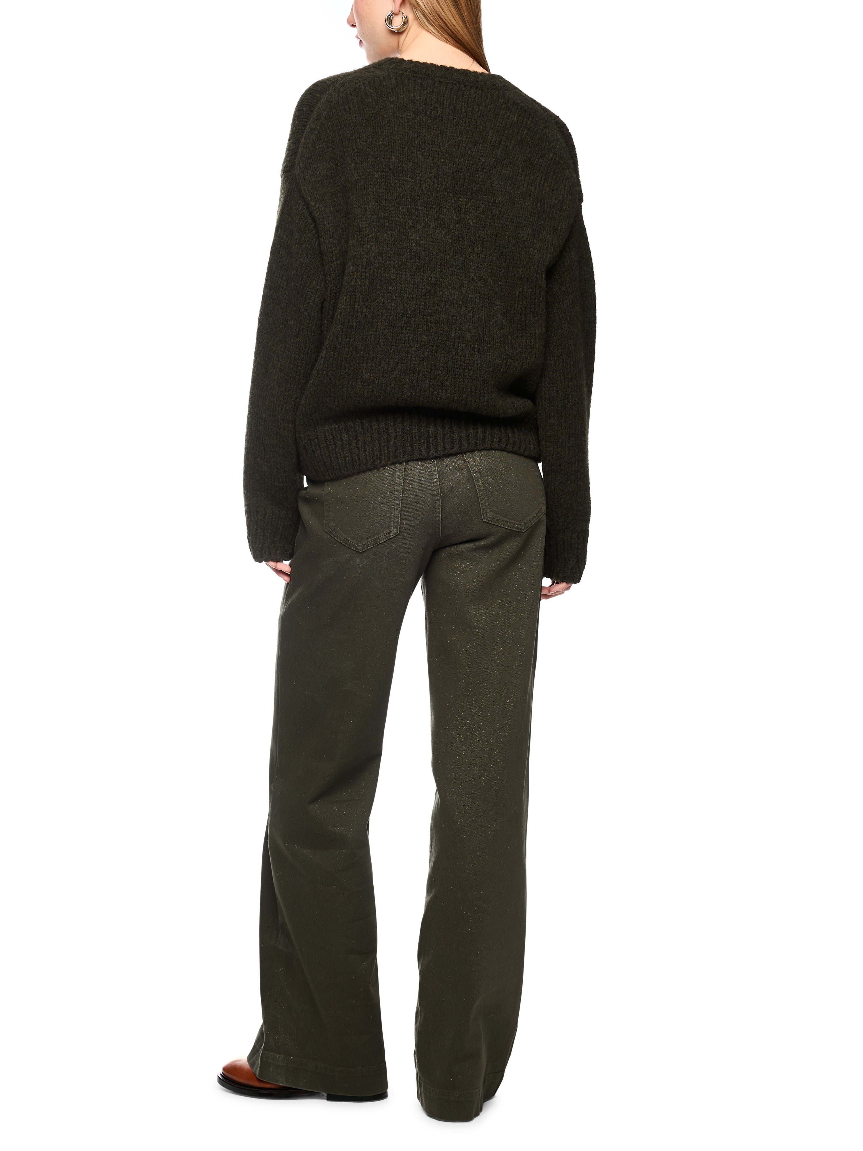 Grobstrickpullover - Wollmix
