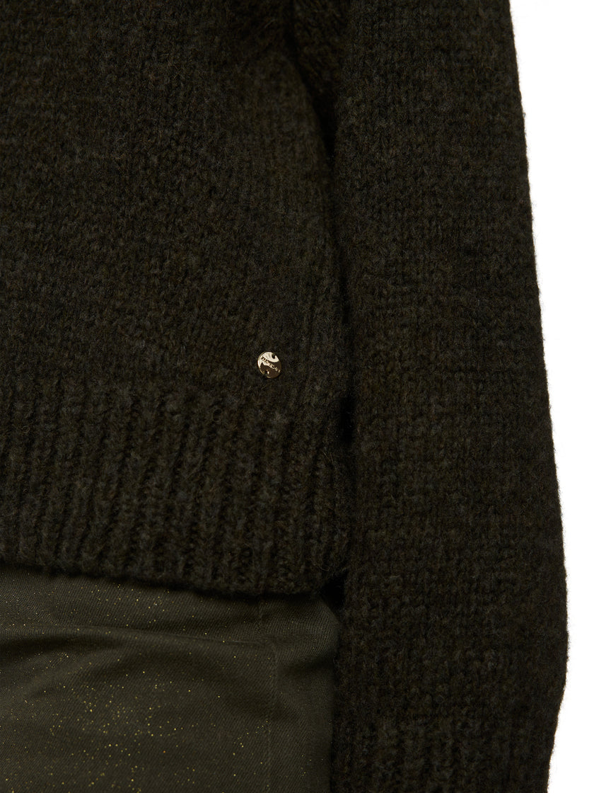 Grobstrickpullover - Wollmix
