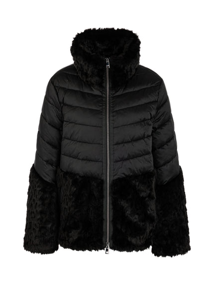 Steppjacke - Fake Fur