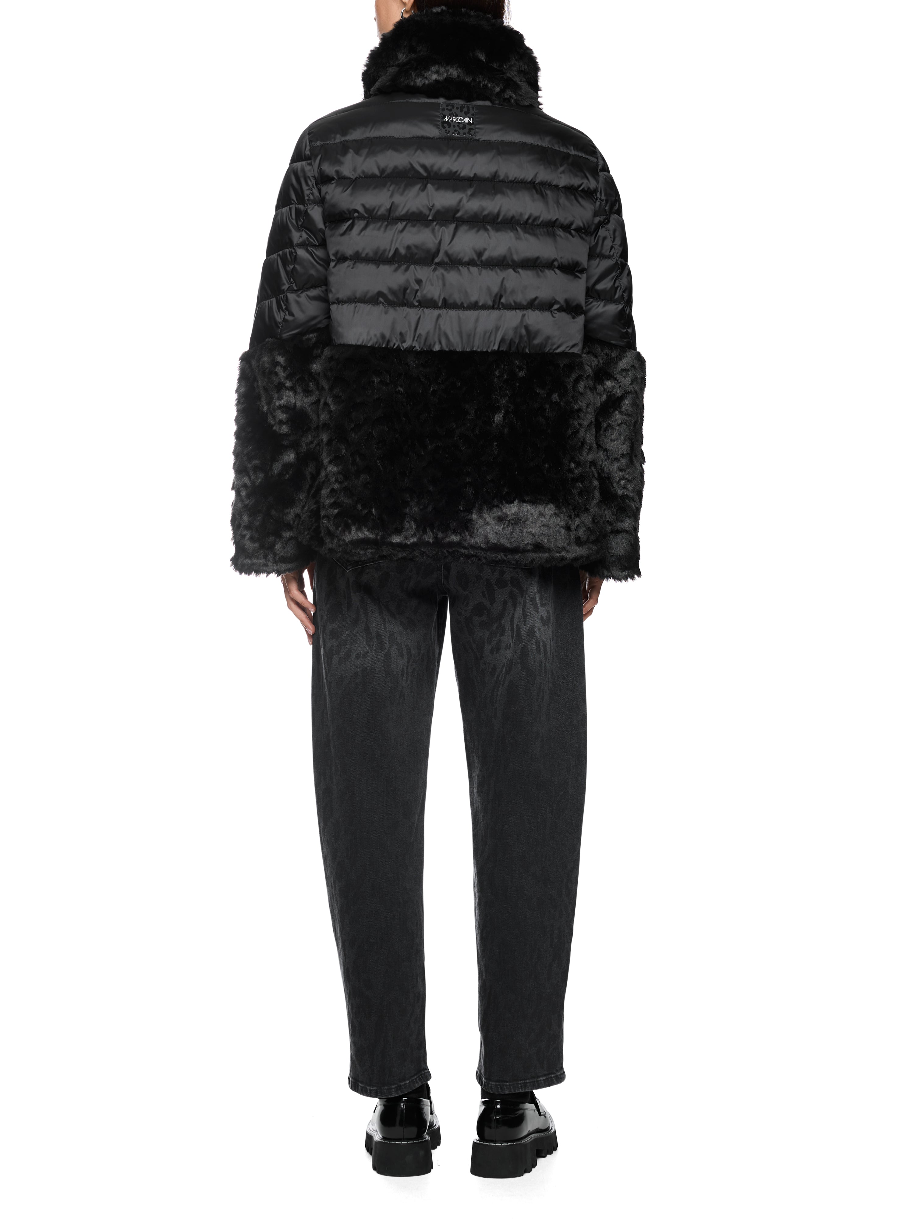 Steppjacke - Fake Fur