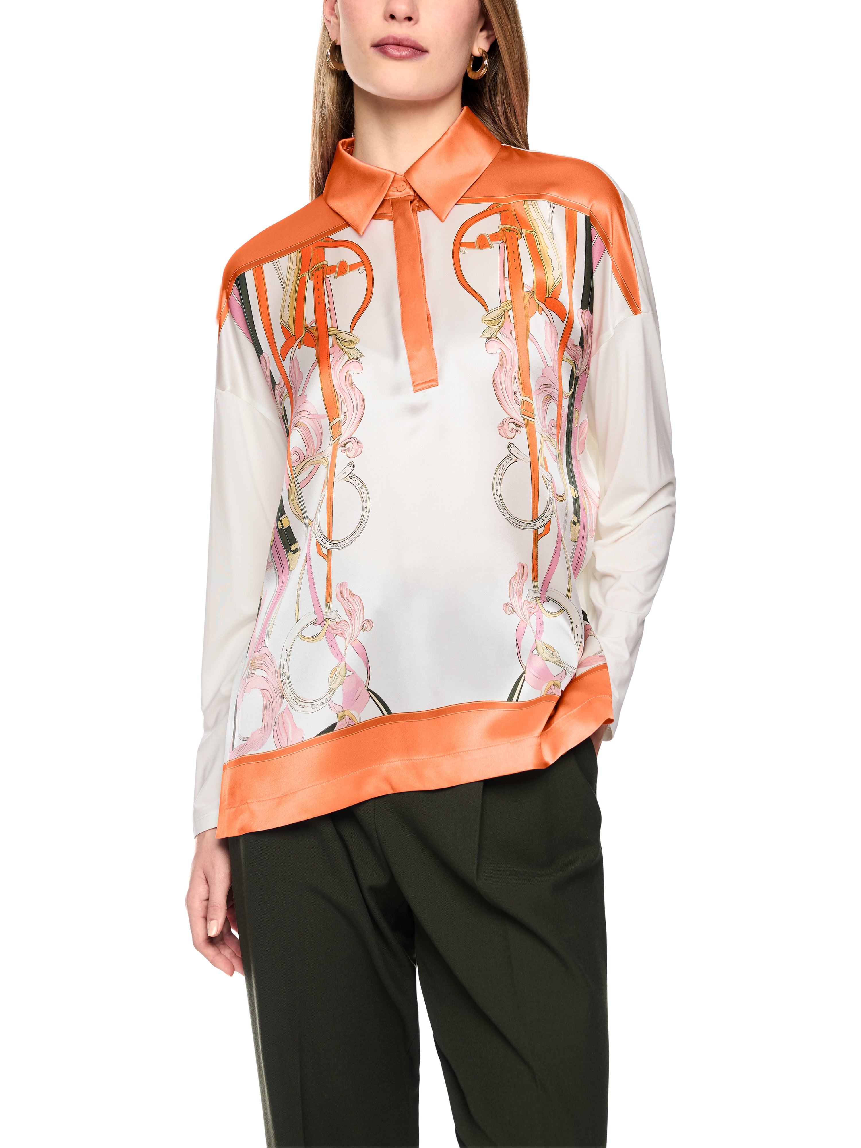 Blusenshirt - Seide