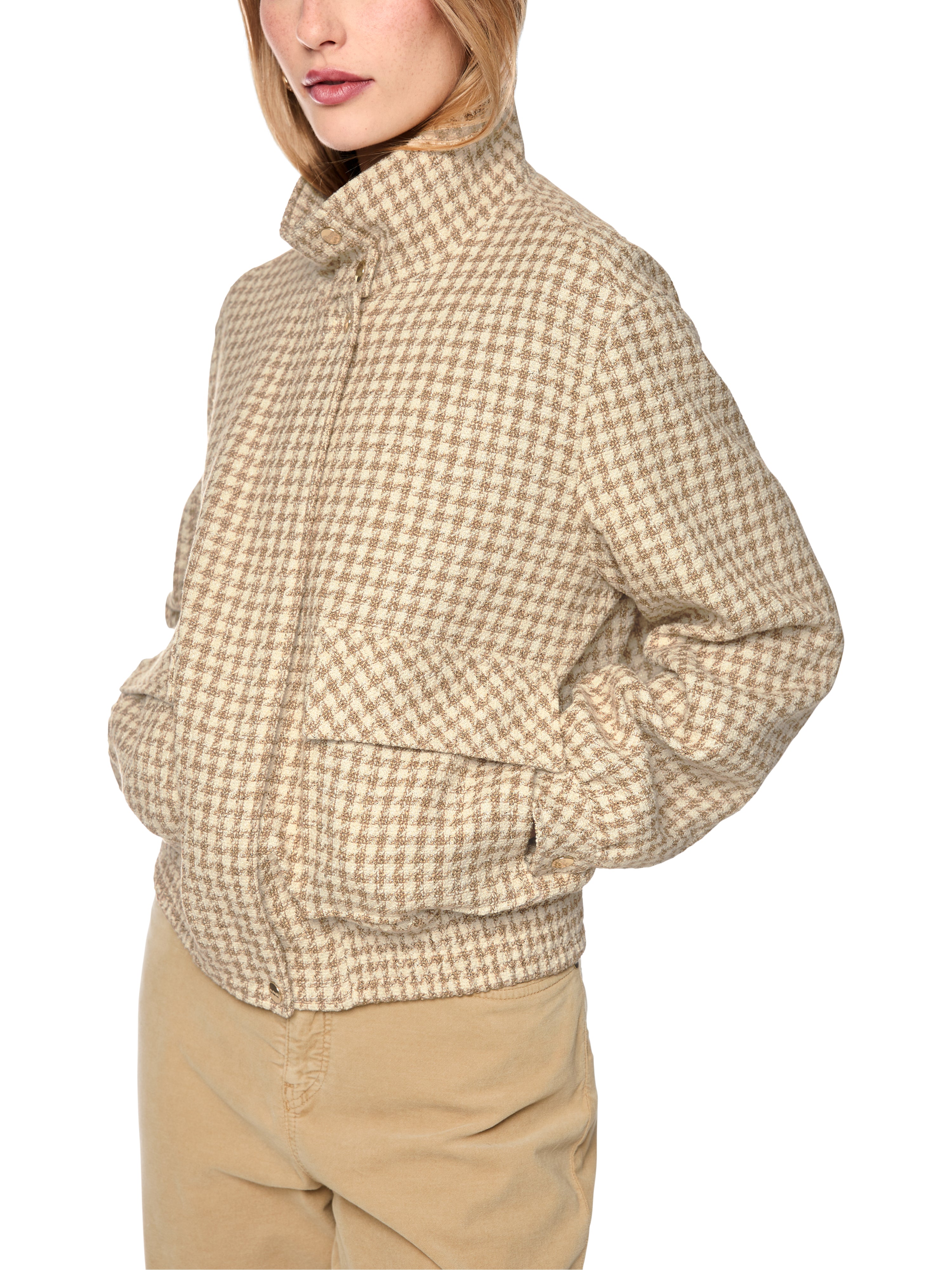 Blousonjacke - Hahnentritt