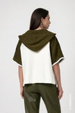 Strickjacke - Kapuze