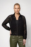 Strickjacke - Spitze