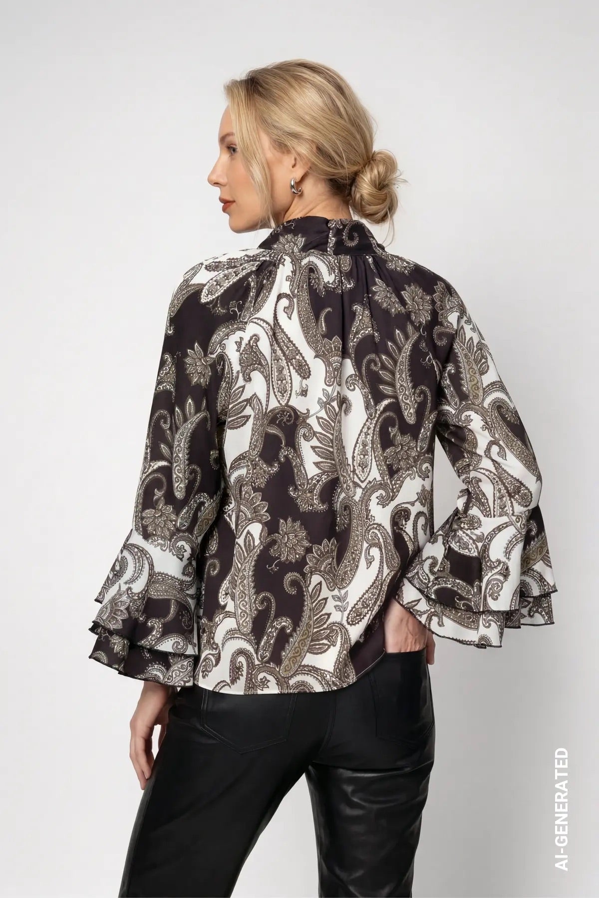 Bluse - Paisleymuster
