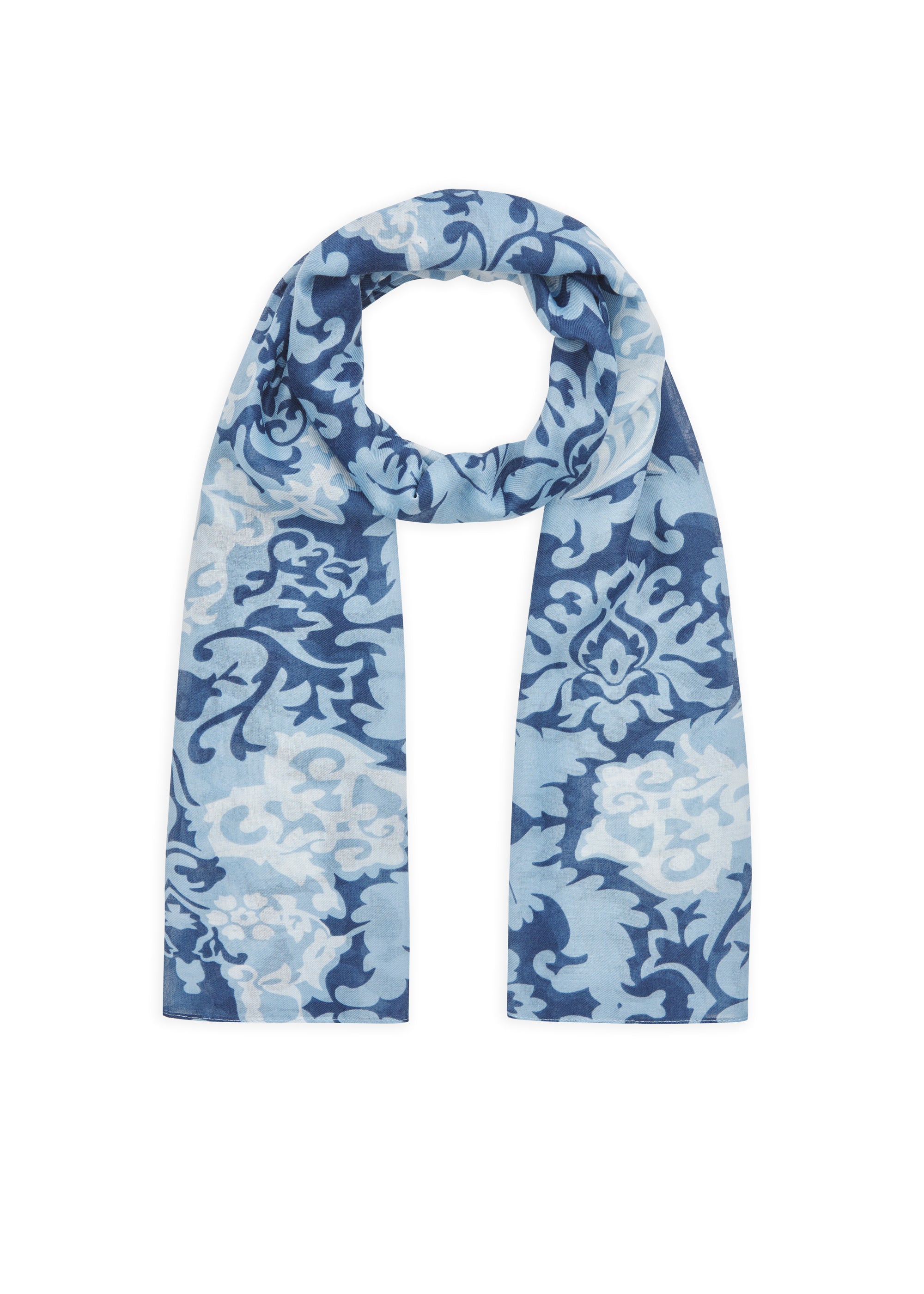 Schal aus recyceltem Polyester mit heraldischem Muster (3er-Pack)