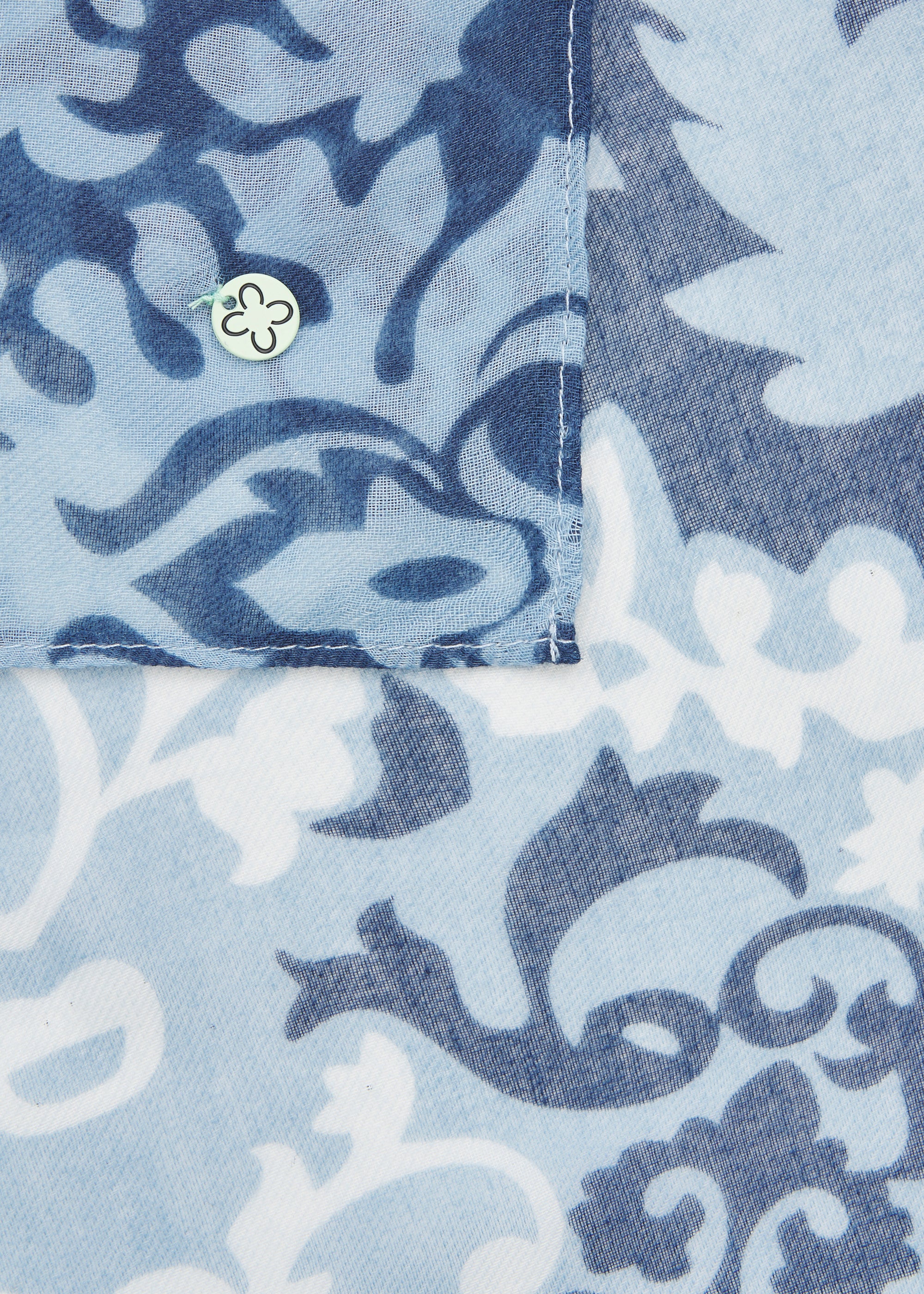 Schal aus recyceltem Polyester mit heraldischem Muster (3er-Pack)