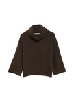 Pullover-Poncho - Wollmix