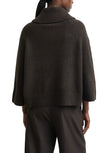 Pullover-Poncho - Wollmix