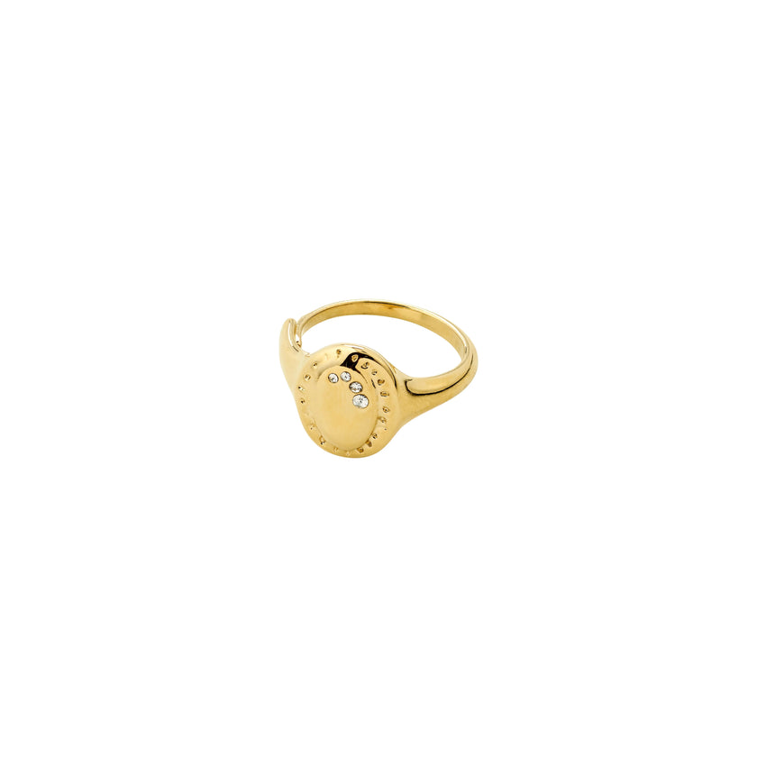 Ring - HERE - vergoldet Hier spielt die