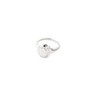 Ring - HERE - versilbert Hier spielt di