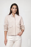 Strickjacke -Pattentaschen