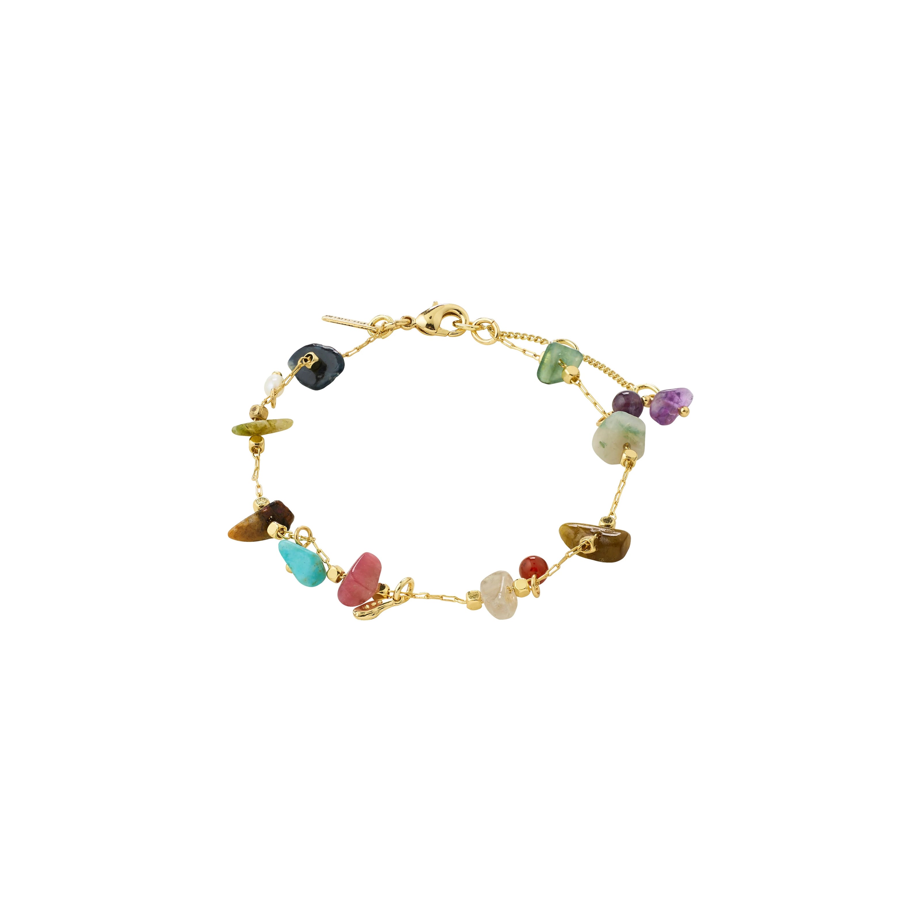 Armband - HERE - vergoldet/mehrfarbig H