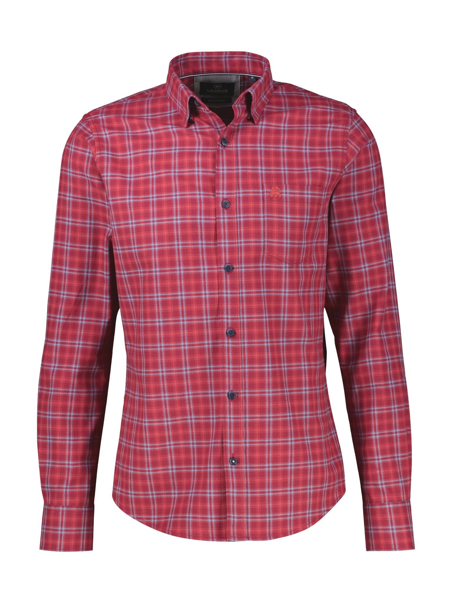Langarmhemd - Button Down