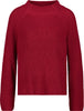 Strickpullover mit Stehkragen