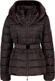 Steppjacke mit Taillengürtel