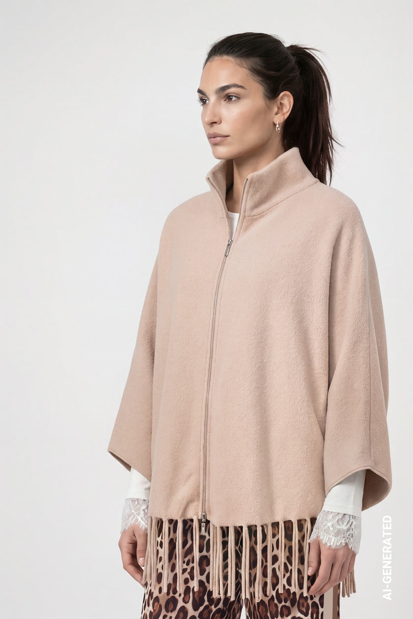 Strickcape - Poncho
