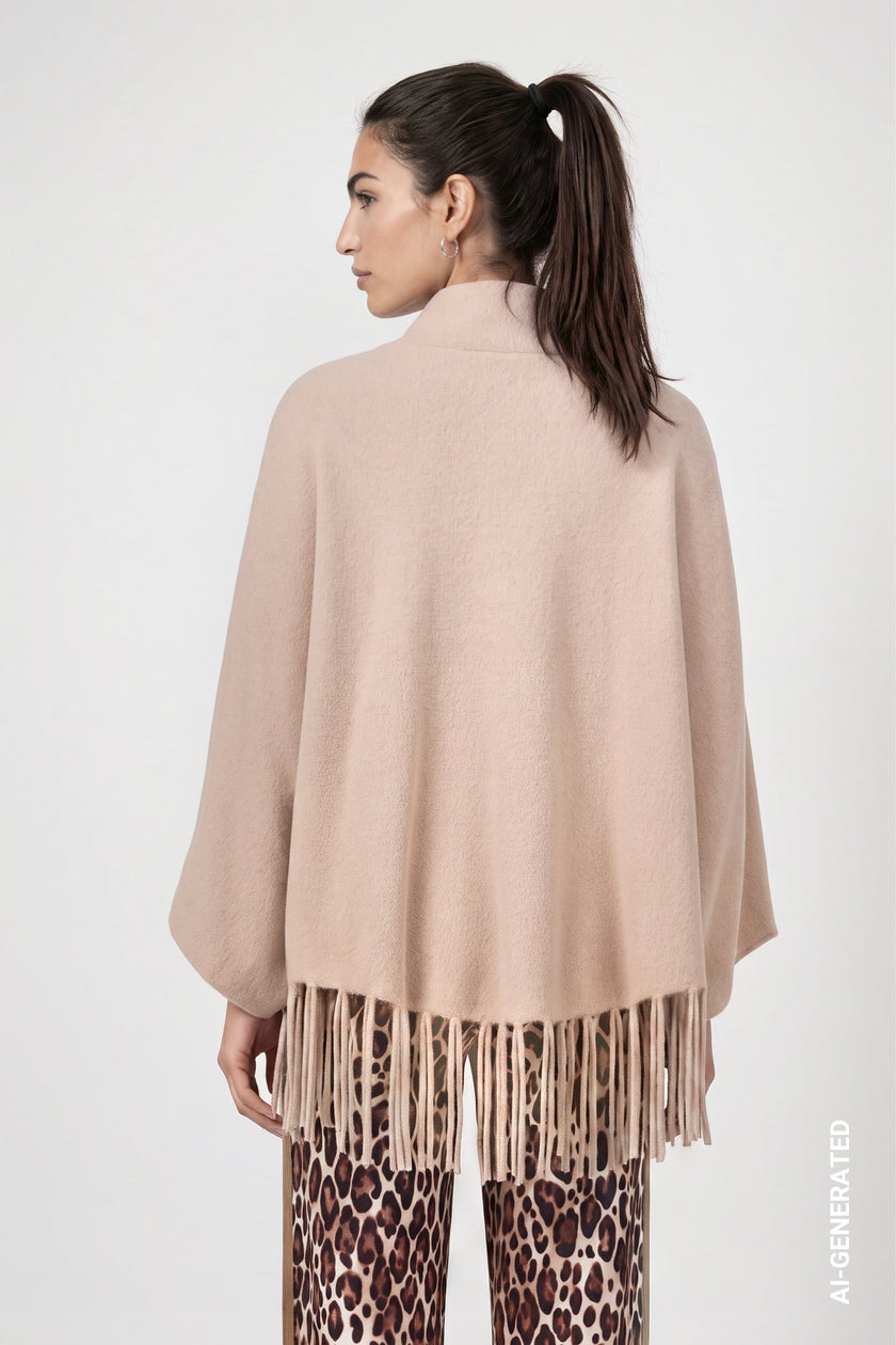 Strickcape - Poncho