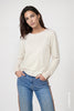 Langarmshirt mit Strassdetails