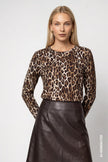 Langarmshirt - Animalprint