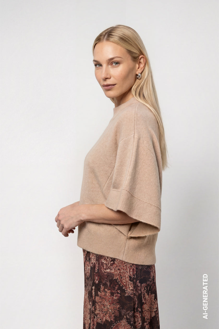 Pullover - Fledermausärmel