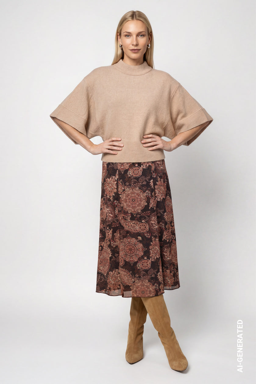 Pullover - Fledermausärmel