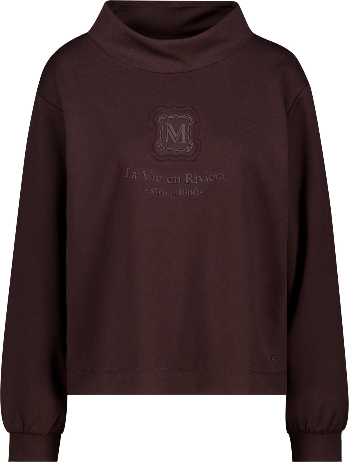 Sweatshirt - Stehkragen