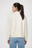 Sweatshirt - Stehkragen